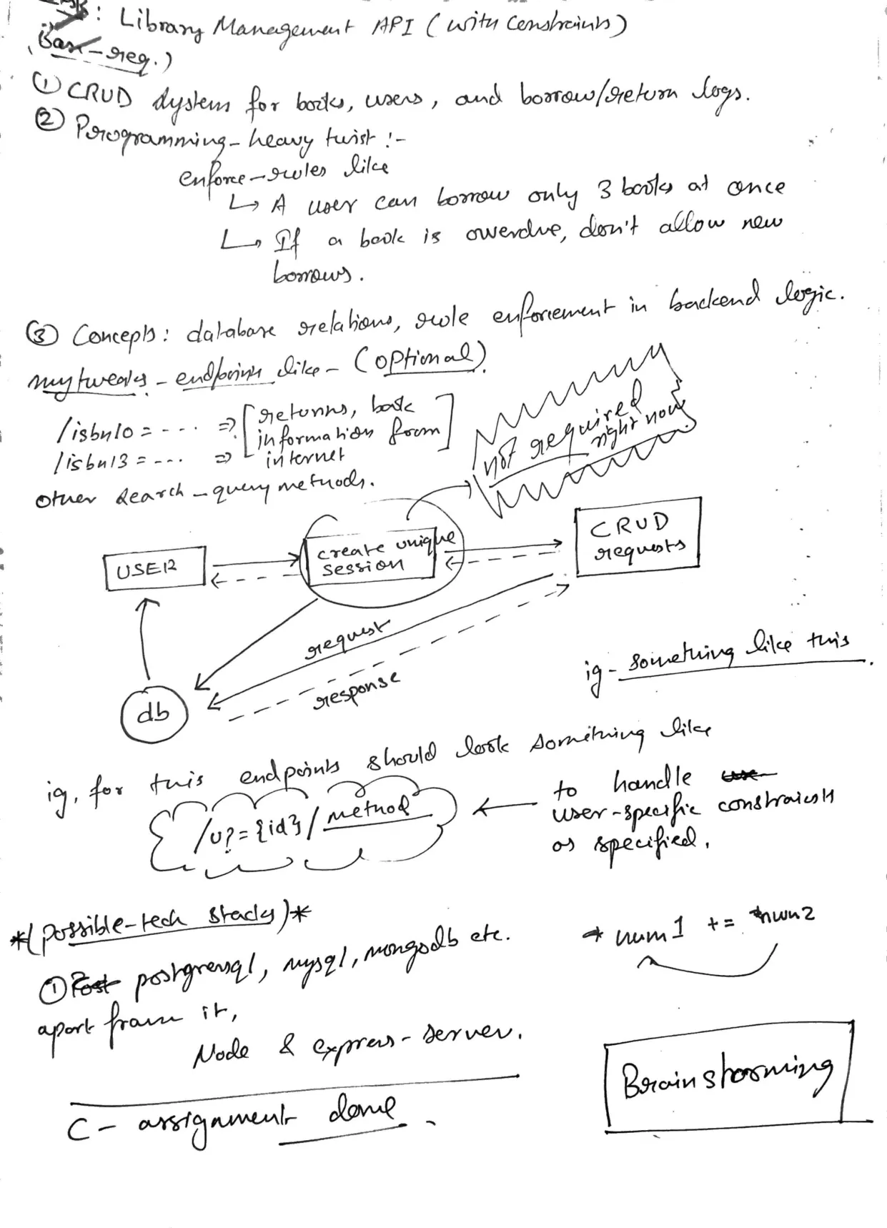 Rough Notes 01